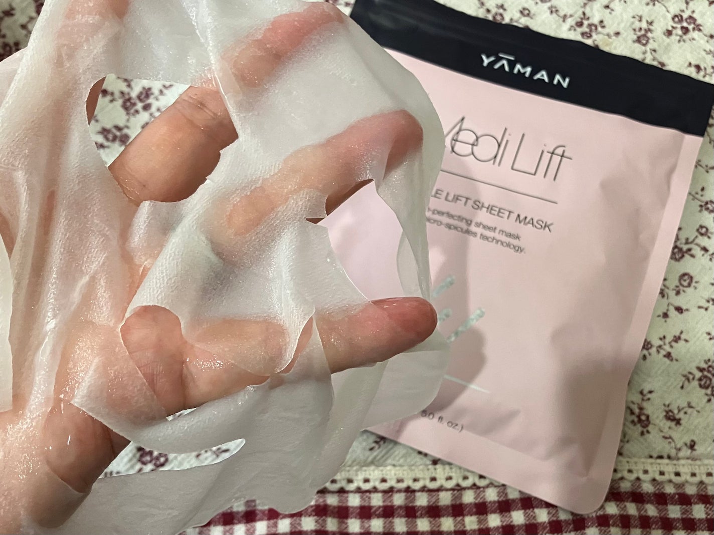 メディリフト ニードルリフトシートマスク/YA-MAN TOKYO JAPAN/シートマスク・パックを使ったクチコミ(3枚目)