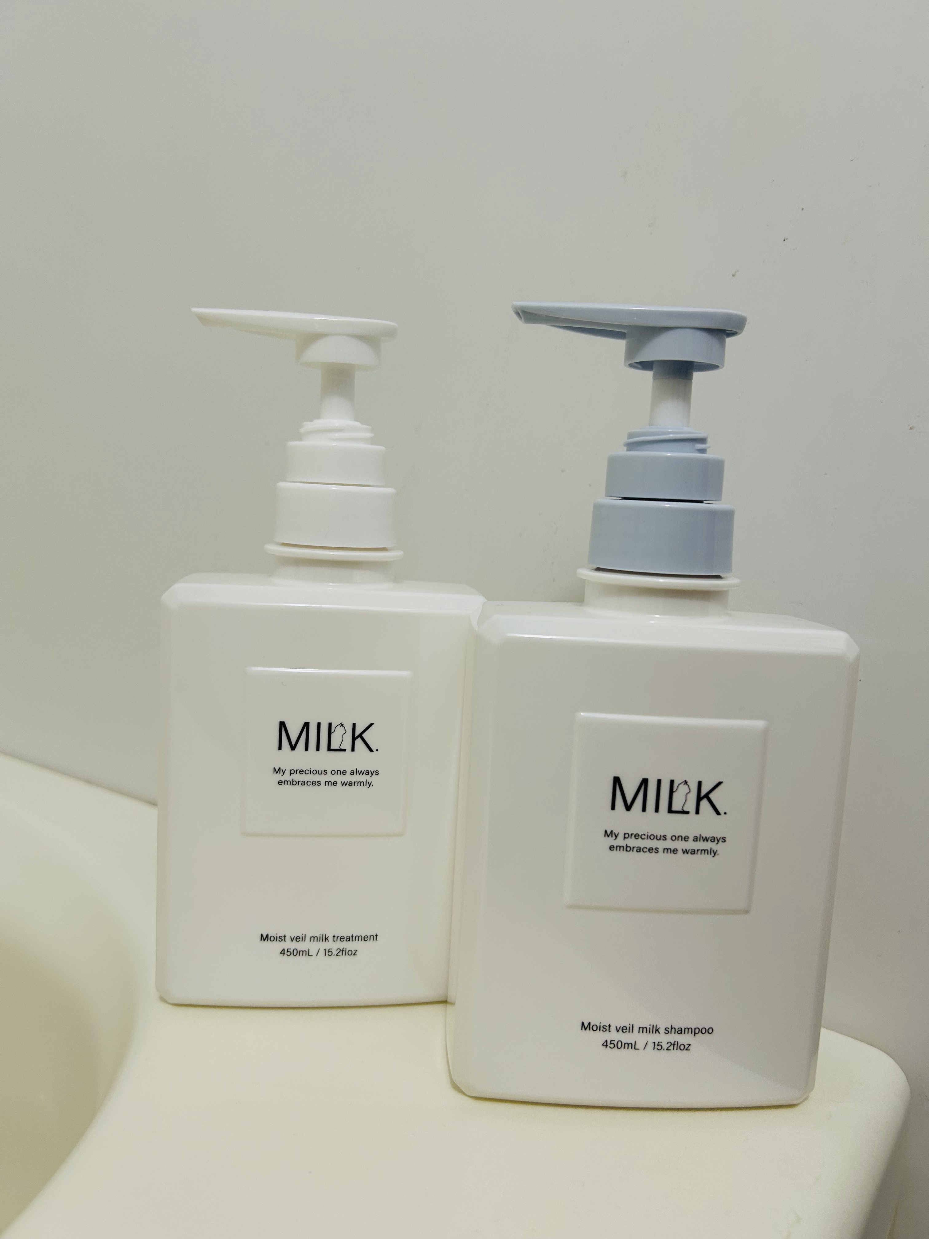 モイストヴェール シャンプー/トリートメント＜無香料＞/MILK./市販シャンプーを使ったクチコミ（1枚目）