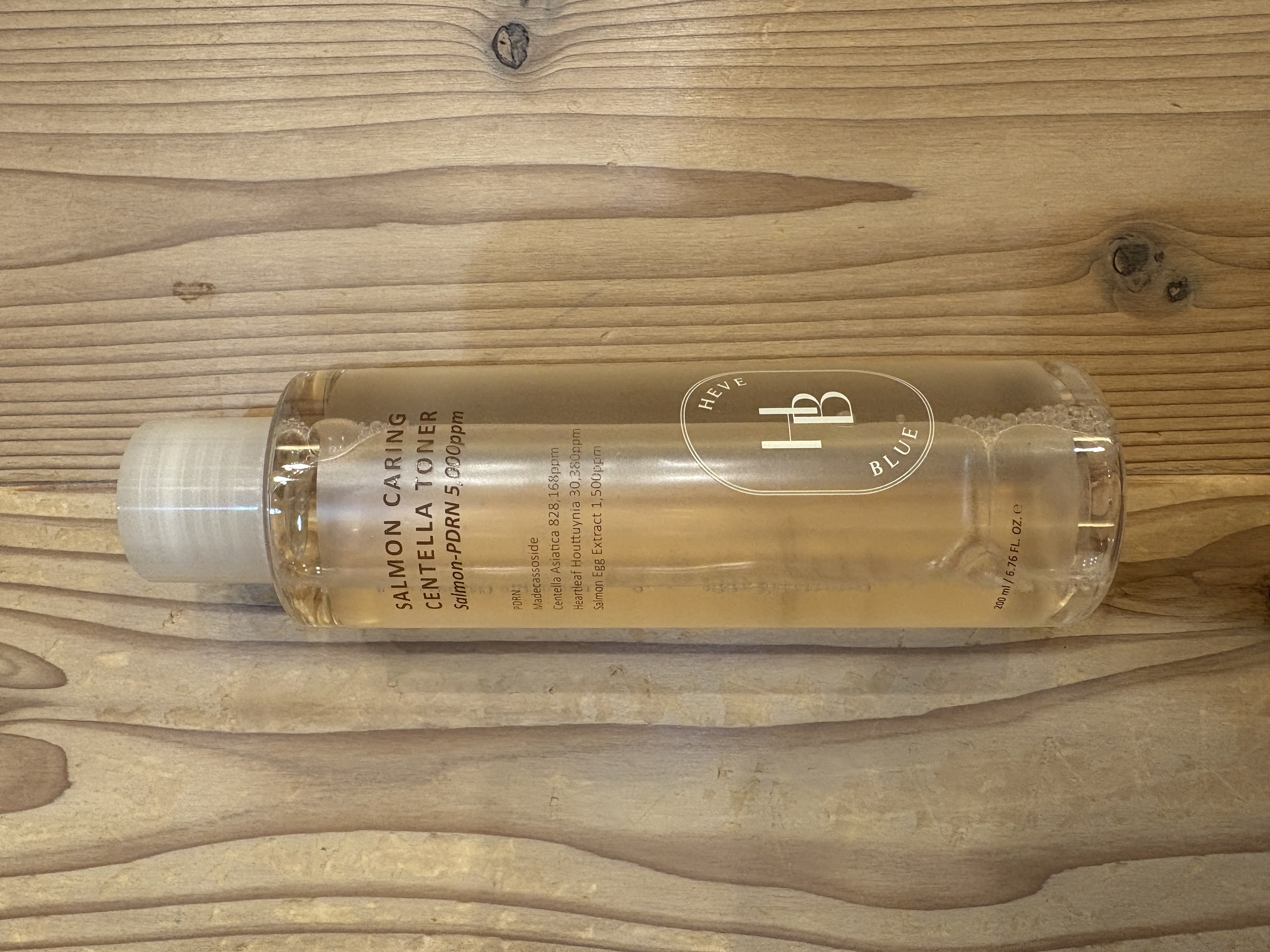 サーモンケアリングセンテラトナー/Heve Blue/化粧水を使ったクチコミ（2枚目）