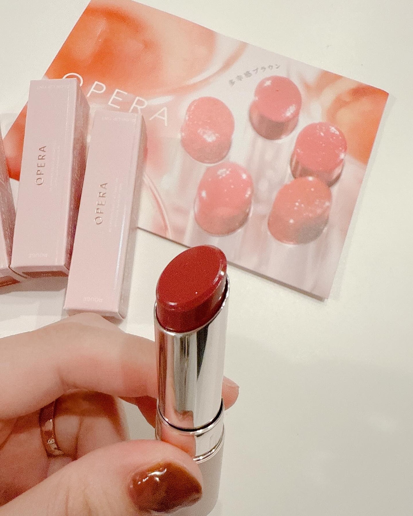 オペラ グロウリップティント/OPERA/リップティントを使ったクチコミ(3枚目)