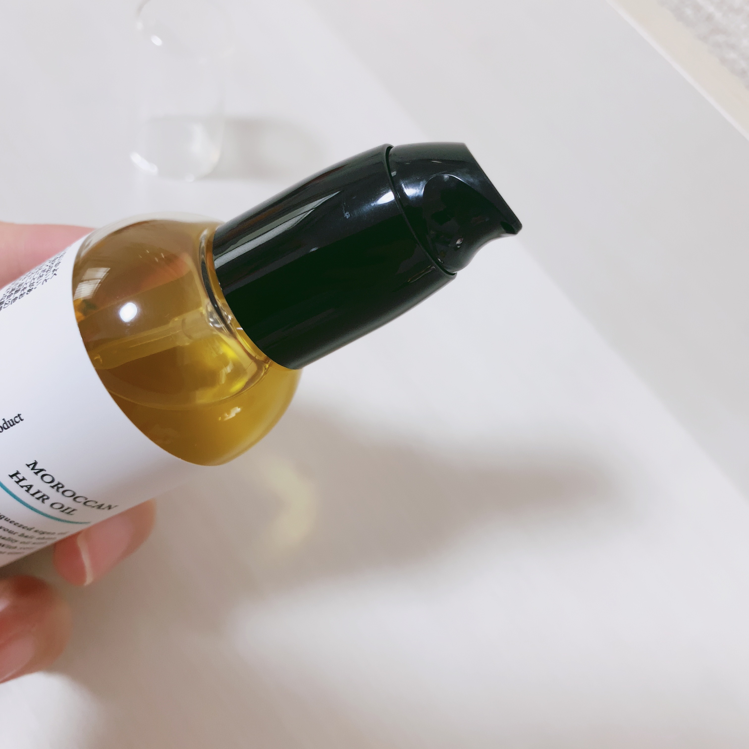 Moroccan hair oil/etol./ヘアオイルを使ったクチコミ（2枚目）