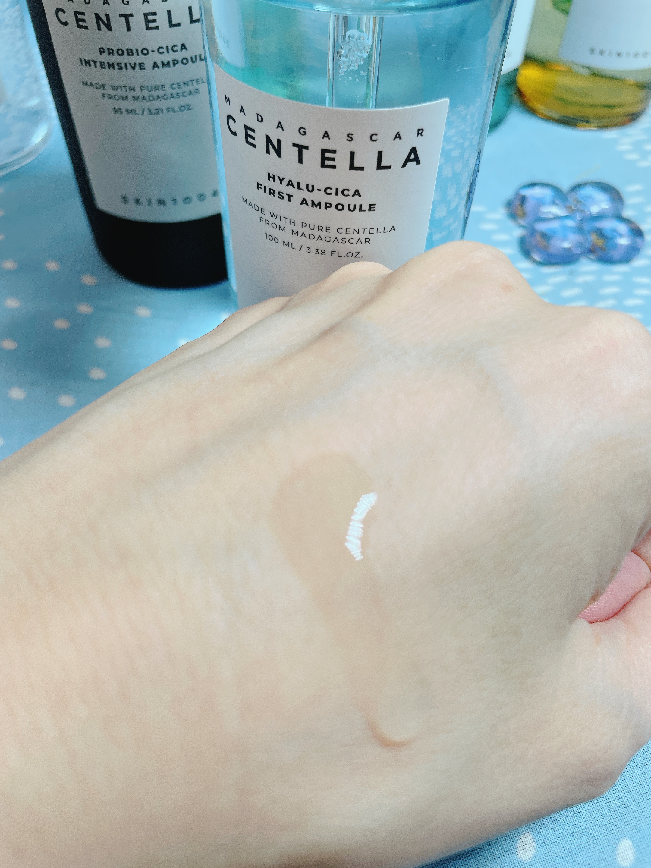 ヒアルーシカ ファースト アンプル/SKIN1004/ブースター・導入液を使ったクチコミ（3枚目）