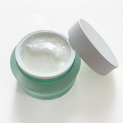 グロウキャビアクリーム/SELEVE/フェイスクリームを使ったクチコミ(3枚目)