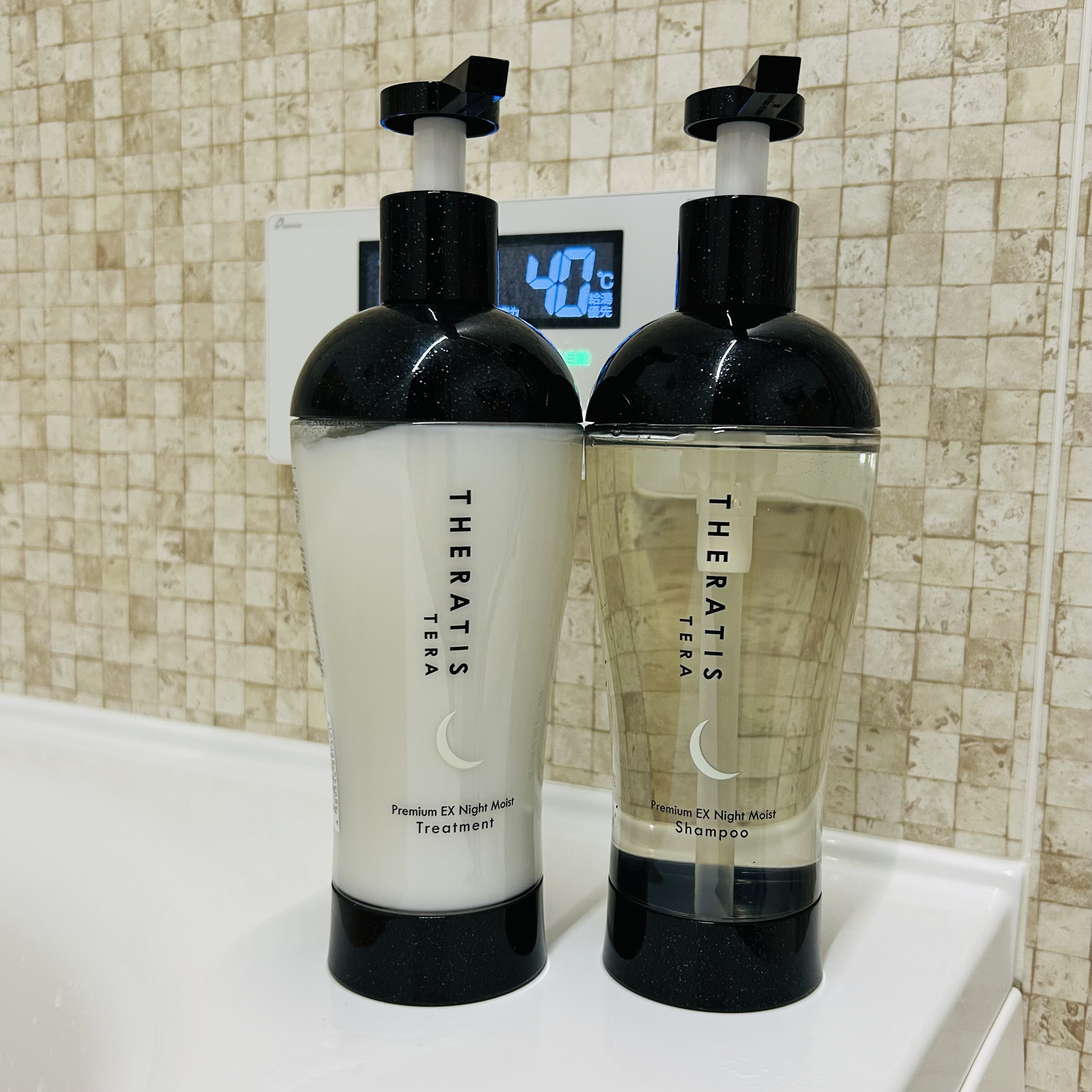 セラティス テラ プレミアム EX ナイト モイスト シャンプー/ヘアトリートメント/THERATIS/市販シャンプーを使ったクチコミ（1枚目）