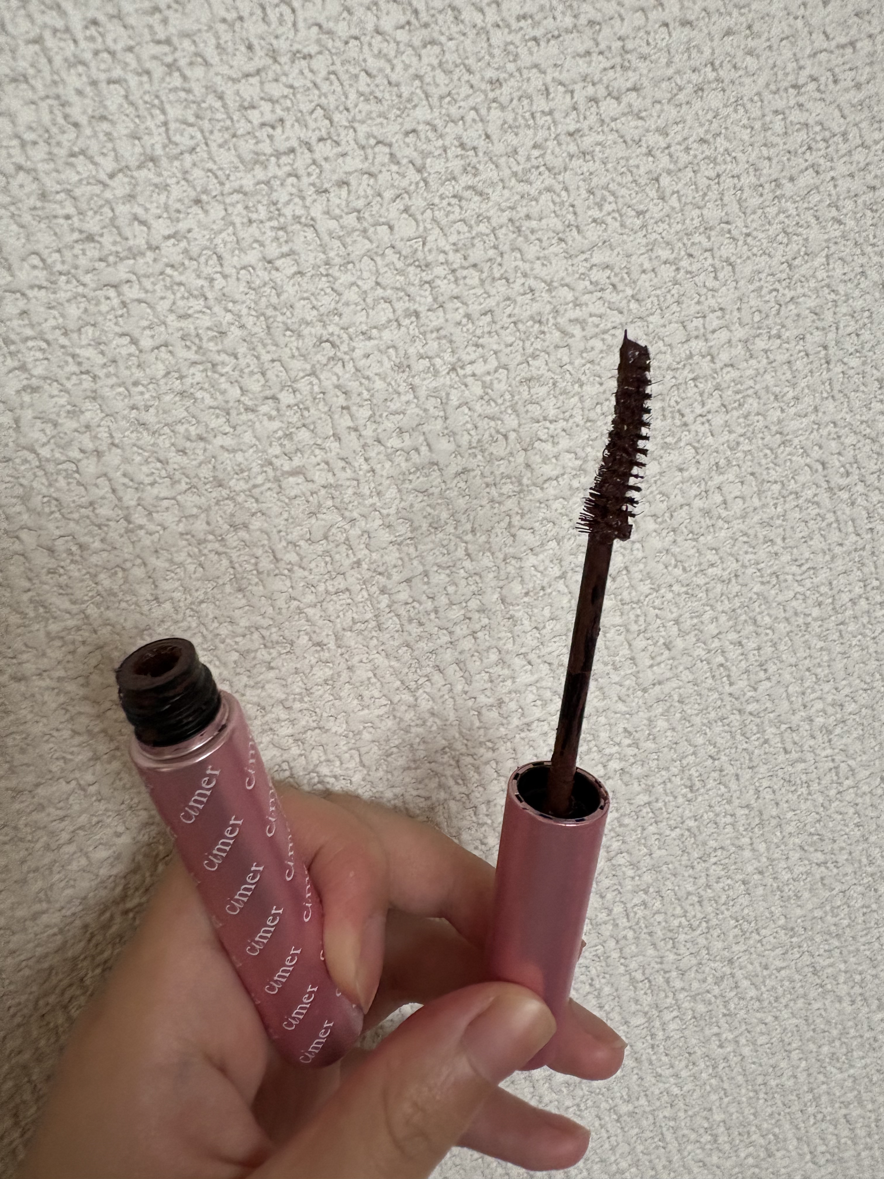 キラーロングマスカラ ボルドーブラウン/cimer/マスカラを使ったクチコミ（2枚目）