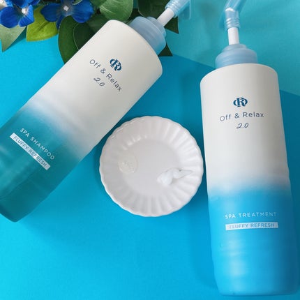 OR スパ・シャンプー フラッフィーリフレッシュ/トリートメント フラッフィーリフレッシュ/Off&Relax/市販シャンプーを使ったクチコミ(6枚目)