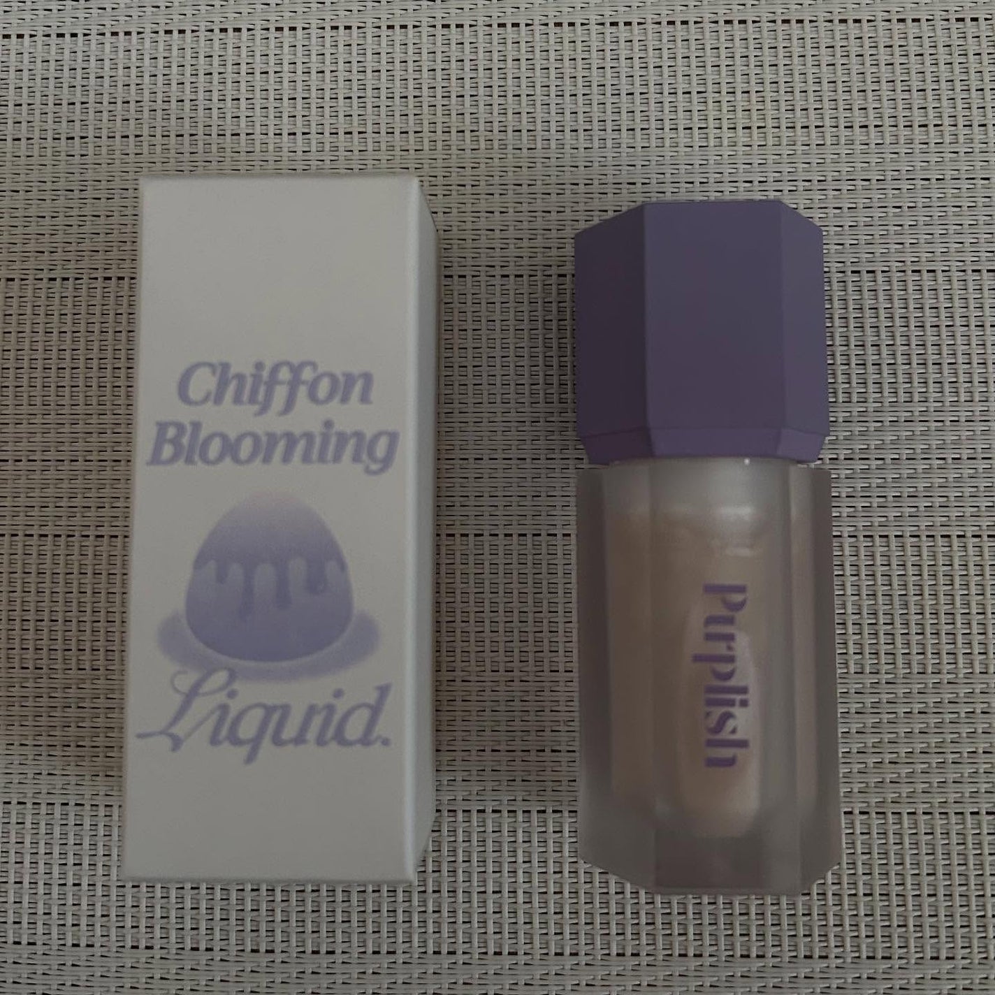 シフォンブルーミングリキッド/purplish/口紅を使ったクチコミ(1枚目)