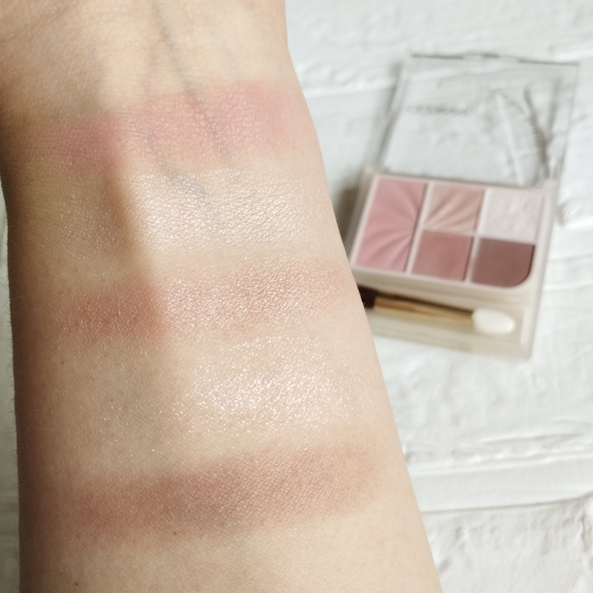 フェイスアイパレット/CEZANNE/アイシャドウを使ったクチコミ（3枚目）