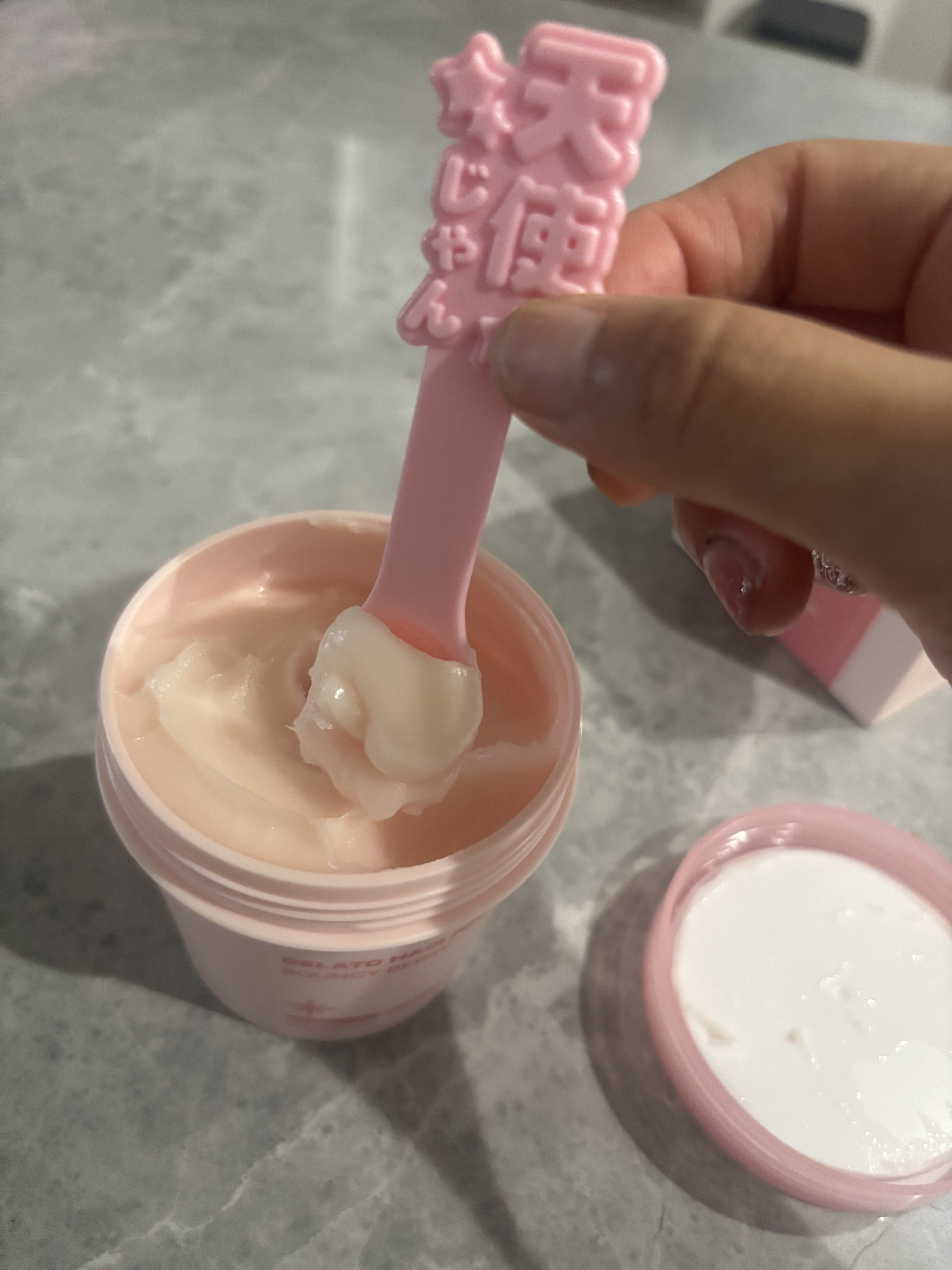 リペアターンジェラートヘアパック バウンシーベリー/リリーイブ/洗い流すヘアトリートメントを使ったクチコミ（3枚目）