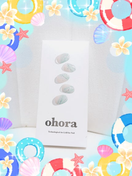 セミキュアジェルネイル(ハンド)/ohora/ネイルシールを使ったクチコミ(2枚目)