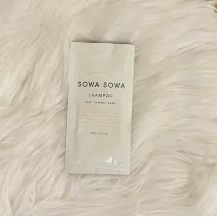 sowasowaピュアダメージケアシャンプー／トリートメント/SOWA SOWA/市販シャンプーを使ったクチコミ（1枚目）
