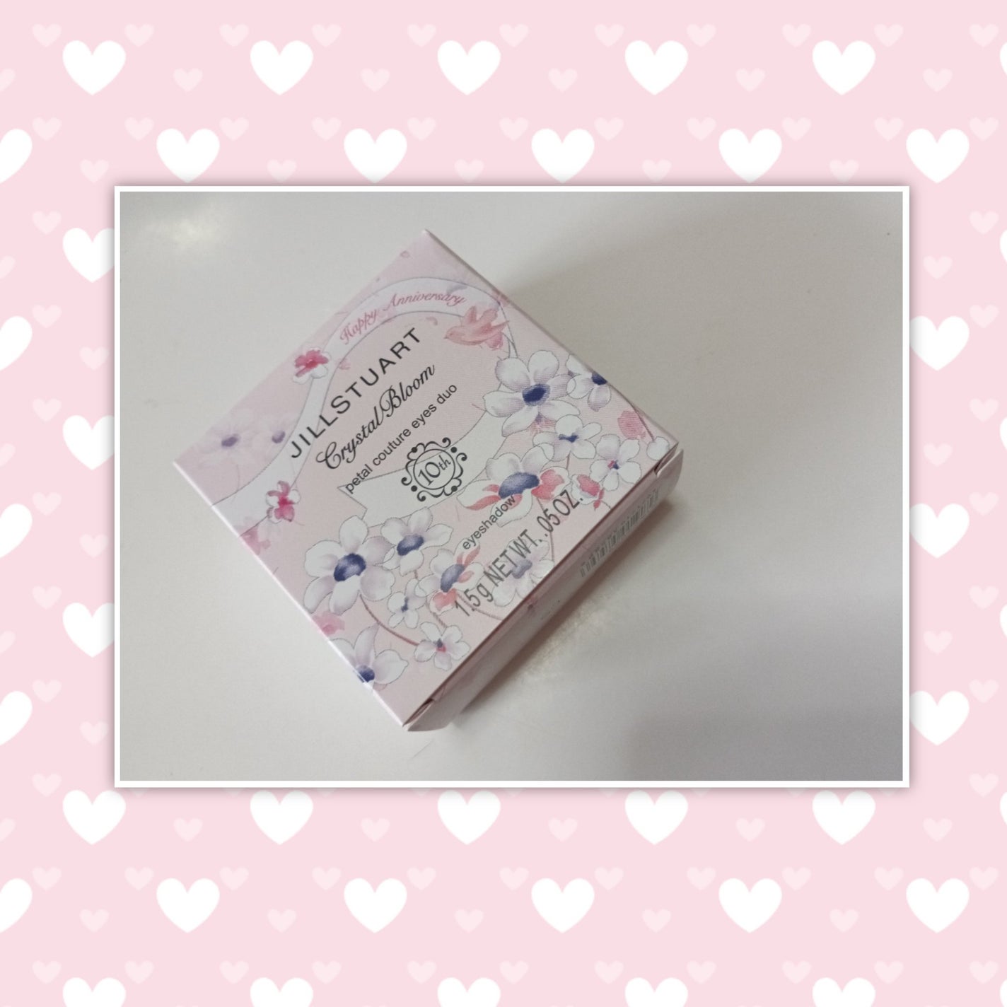 ジルスチュアート クリスタルブルーム ペタルクチュールアイズ デュオ/JILL STUART/アイシャドウパレットを使ったクチコミ(1枚目)