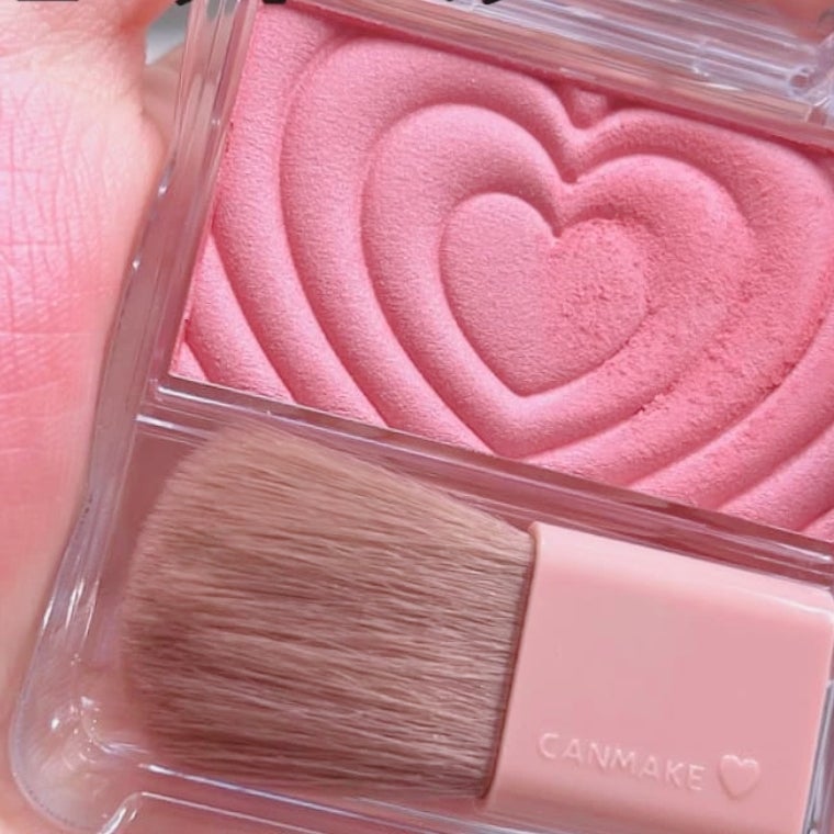 パウダーチークス/キャンメイク/パウダーチークを使ったクチコミ（3枚目）