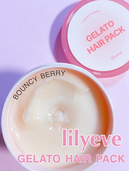 ジェラートヘアパック バウンシーベリー/リリーイブ/ヘアマスク・ヘアパックを使ったクチコミ(1枚目)