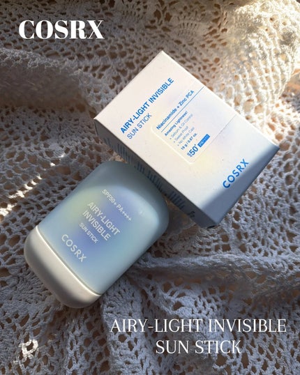 エアリーライト 透明UVスティック/COSRX/日焼け止めスティックを使ったクチコミ(1枚目)