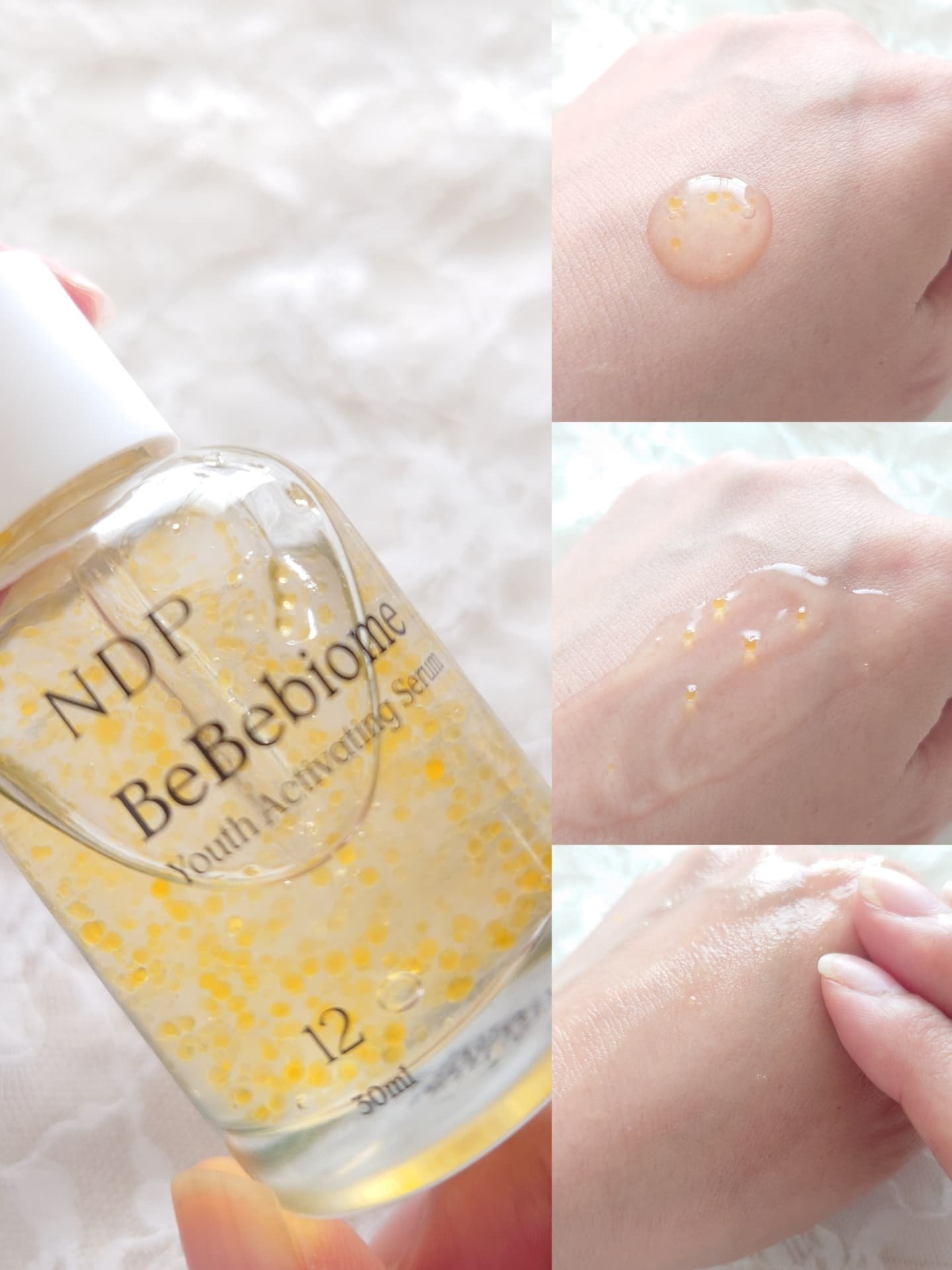 ベベバイオームアンチエイジングセラム/NATURAL DERMA PROJECT/美容液を使ったクチコミ（3枚目）