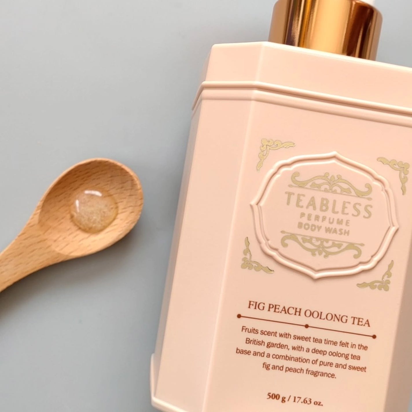 パフュームボディウォッシュ フィグピーチウーロンティー/TEABLESS/ボディソープを使ったクチコミ(4枚目)