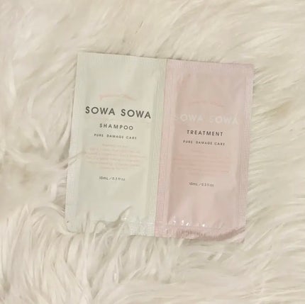 sowasowaピュアダメージケアシャンプー/トリートメント シャンプー/SOWA SOWA/市販シャンプーの画像