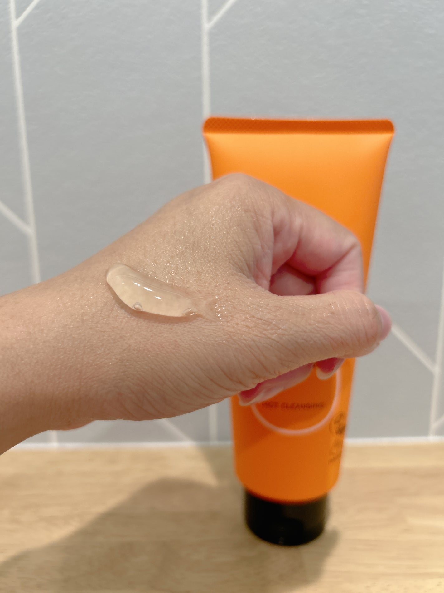 あつめの毛穴ホットクレンジング/ケアナボーテ/クレンジングジェルを使ったクチコミ(2枚目)