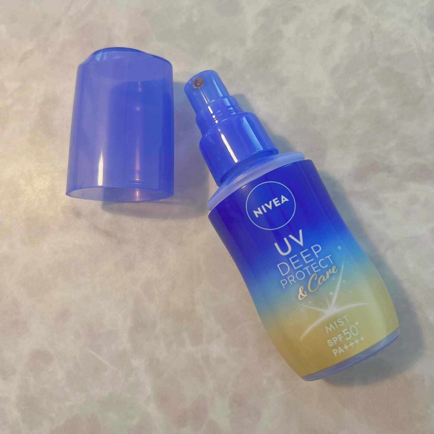 ニベアUV ディーププロテクト＆ケア ミルクミスト/ニベア/日焼け止めミスト・スプレーを使ったクチコミ（1枚目）
