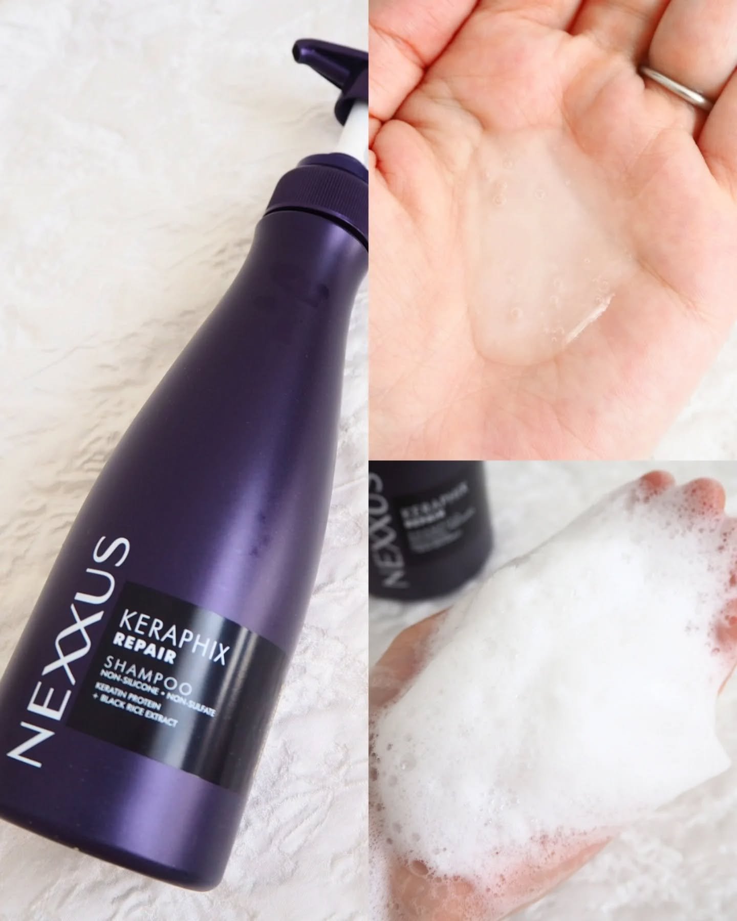 ネクサス ケラフィックスリペア シャンプー/トリートメント/NEXXUS(ネクサス)/市販シャンプーを使ったクチコミ（2枚目）