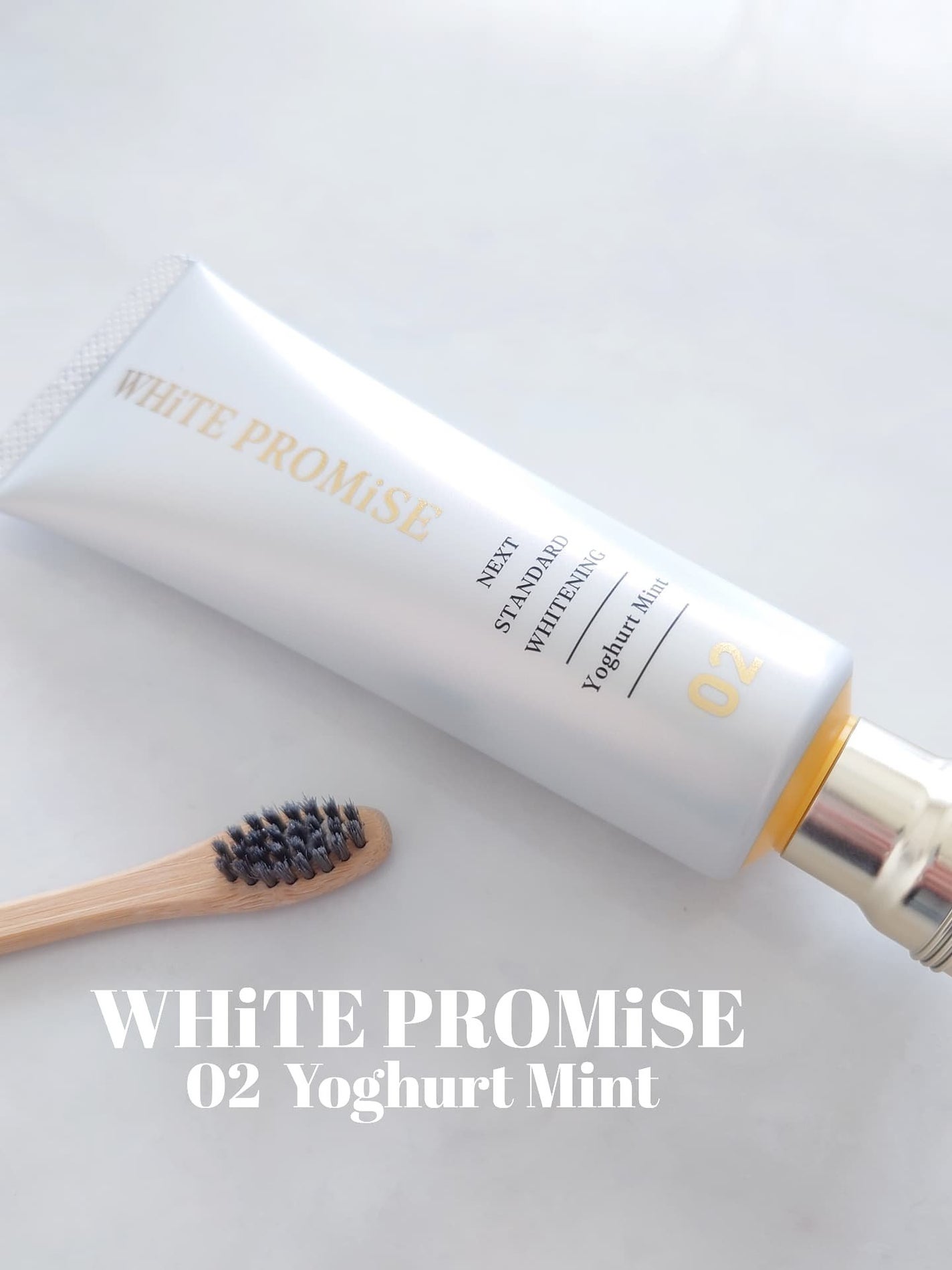 ホワイトプロミス 美白*+むし歯予防*/WHiTE PROMiSE/歯磨き粉を使ったクチコミ(1枚目)