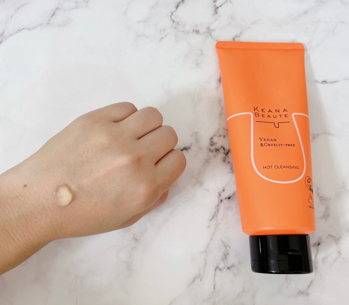 あつめの毛穴ホットクレンジング/ケアナボーテ/クレンジングジェルを使ったクチコミ(5枚目)