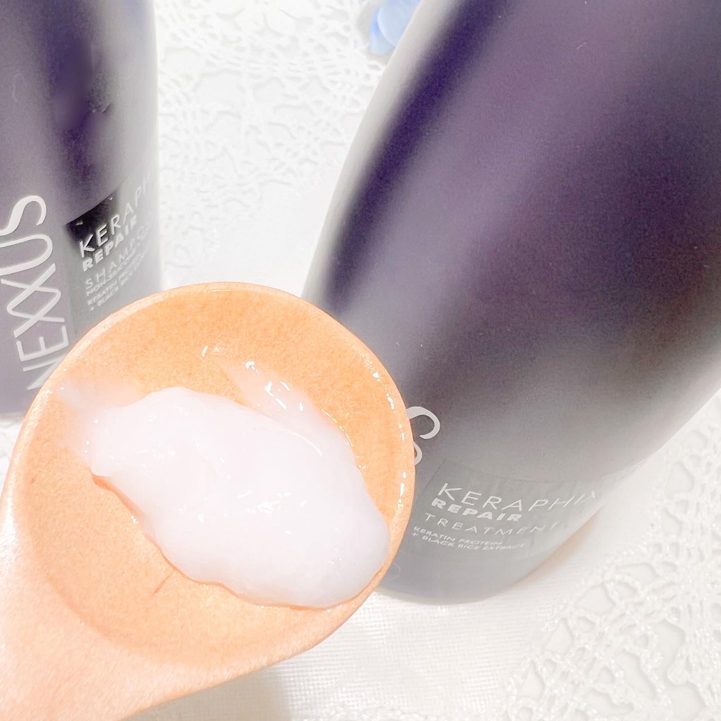 ネクサス ケラフィックスリペア シャンプー/トリートメント/NEXXUS(ネクサス)/市販シャンプーを使ったクチコミ（3枚目）
