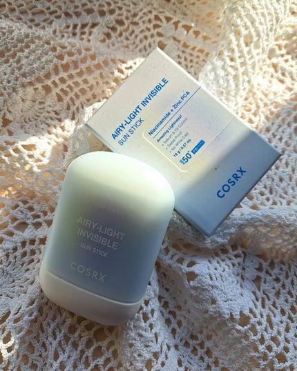 エアリーライト 透明UVスティック/COSRX/日焼け止めスティックを使ったクチコミ(3枚目)
