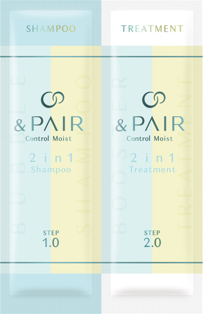 シャンプー 10mL+ヘアトリートメント 10g