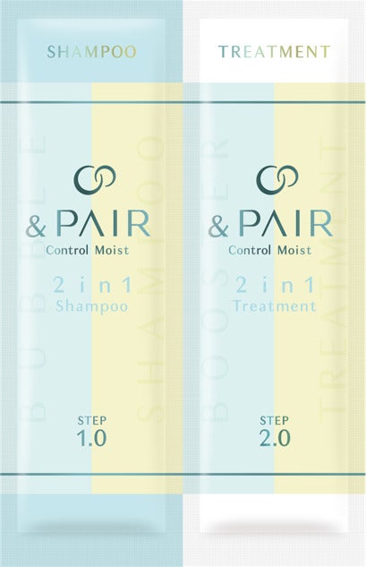 アンドペア コントロール モイスト 2in1 シャンプー&ヘアトリートメント シャンプー 10mL+ヘアトリートメント 10g