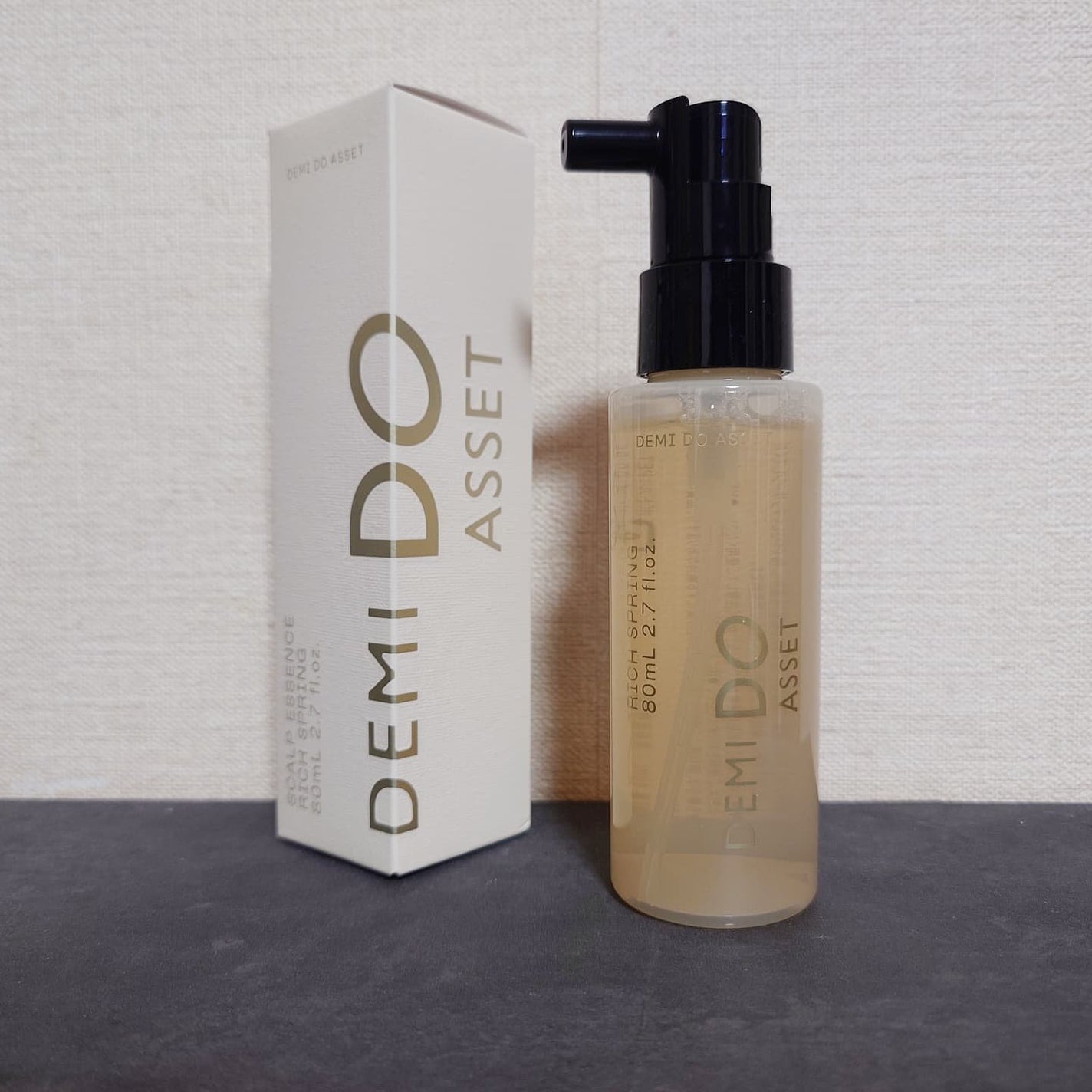 アセット スカルプエッセンス リッチスプリング/DEMI DO/頭皮ローションを使ったクチコミ(2枚目)