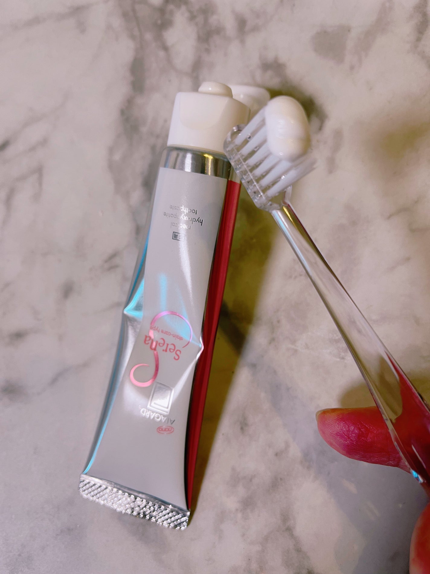 オタネ on LIPS 「歯の黄ばみ気になりませんか?アパガードセレナとアパガードクリス..」(3枚目)