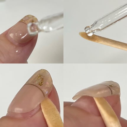 セミキュアジェルネイル(ハンド)/ohora/ネイルシールを使ったクチコミ(7枚目)