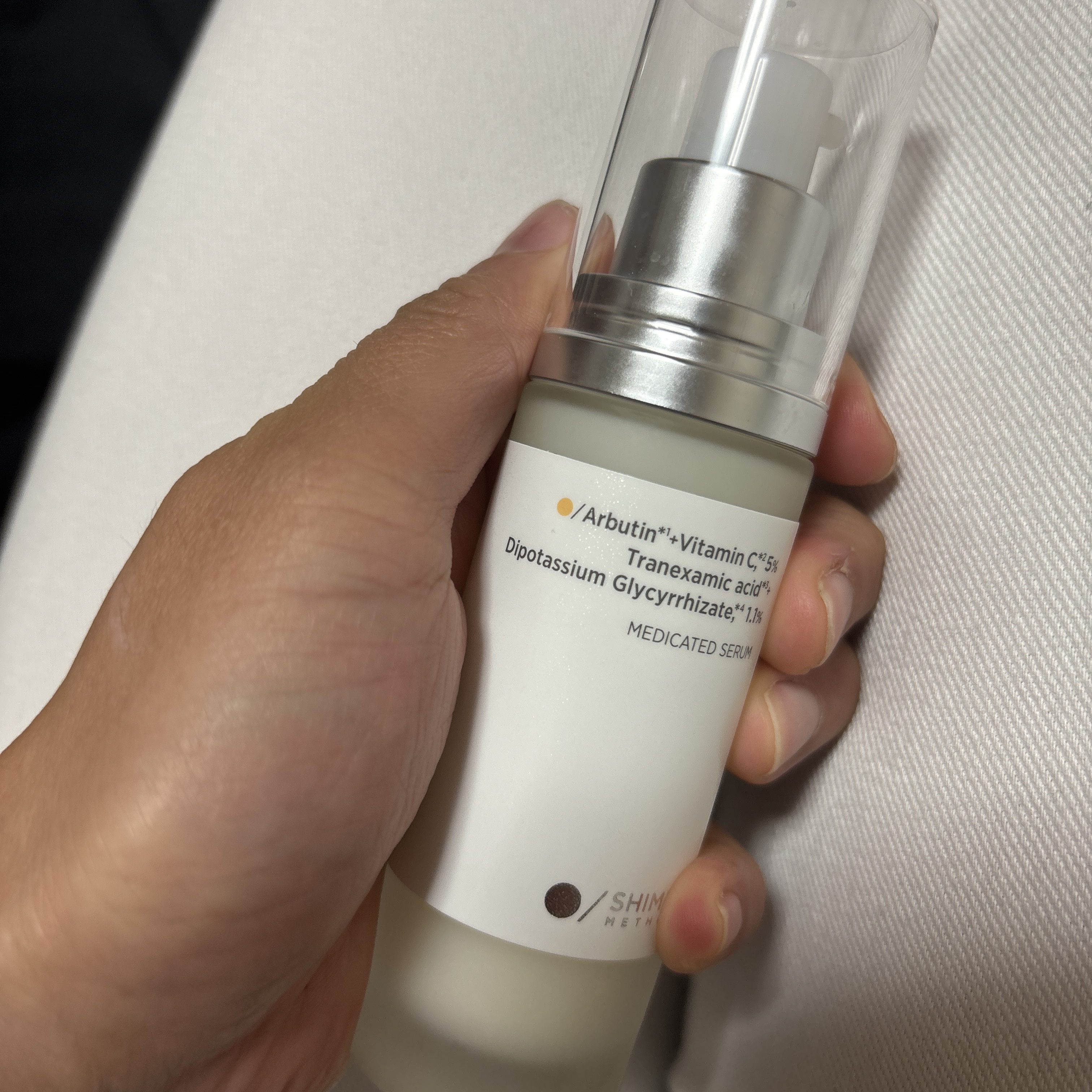 薬用ダブルホワイトニングセラムA【医薬部外品】 /SHIMBI METHOD/美容液を使ったクチコミ（1枚目）