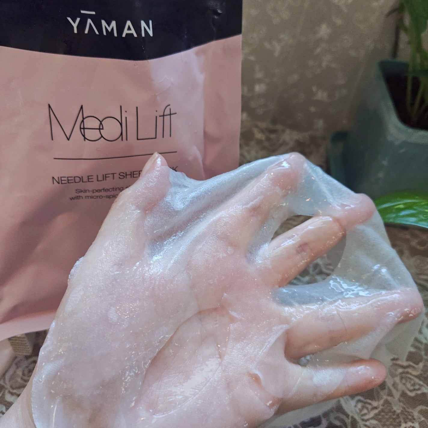 メディリフト ニードルリフトシートマスク/YA-MAN TOKYO JAPAN/シートマスク・パックを使ったクチコミ(1枚目)