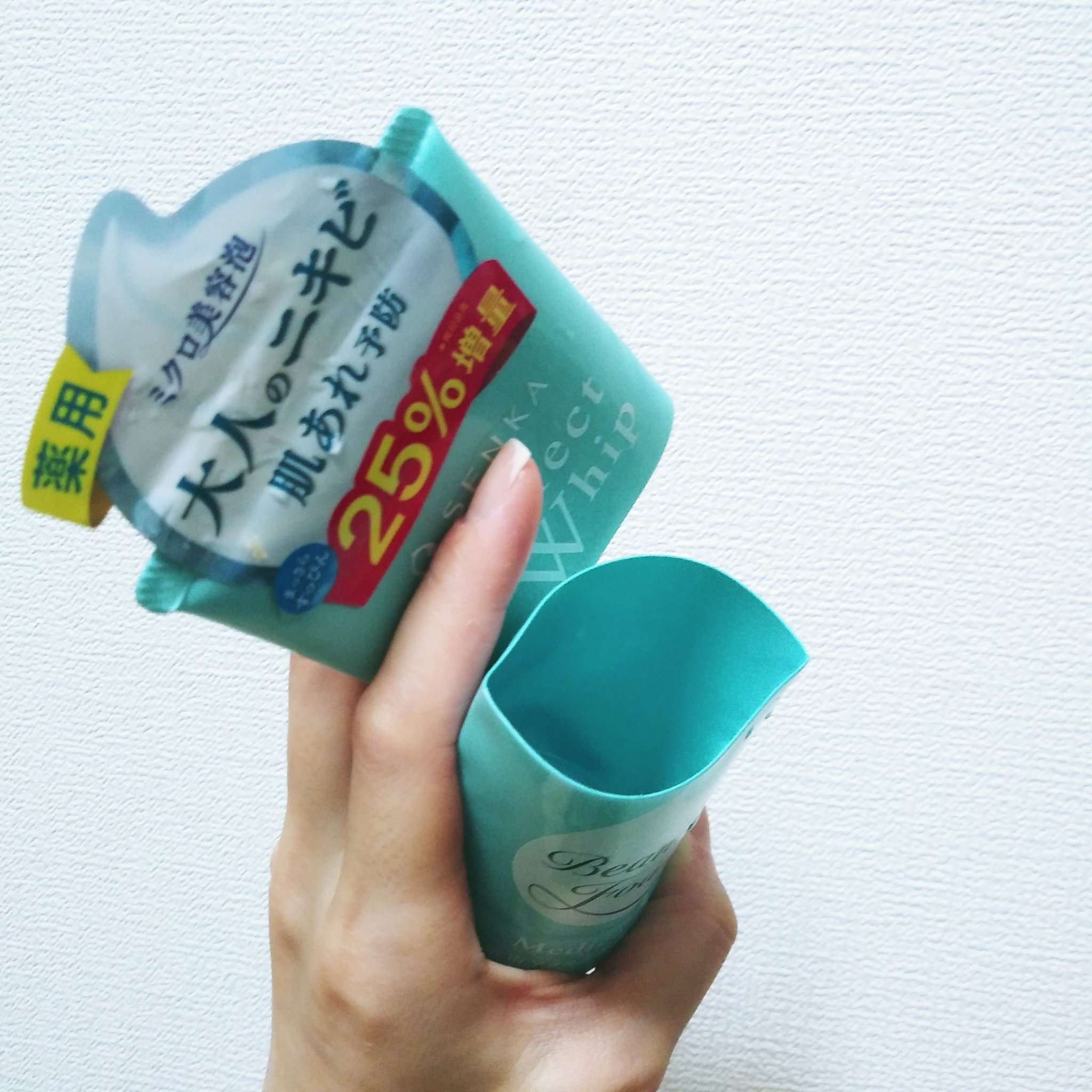 パーフェクトホイップ アクネケア ２５％増量(限定) /SENKA（専科）/洗顔フォームを使ったクチコミ（2枚目）