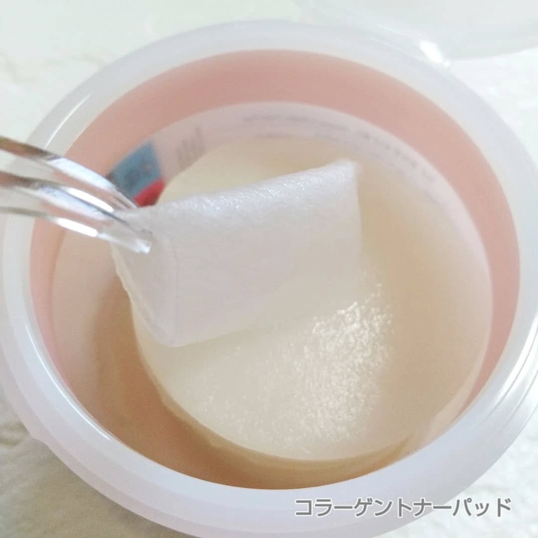 コラーゲントナーパッド/mixsoon/トナーパッドを使ったクチコミ（2枚目）