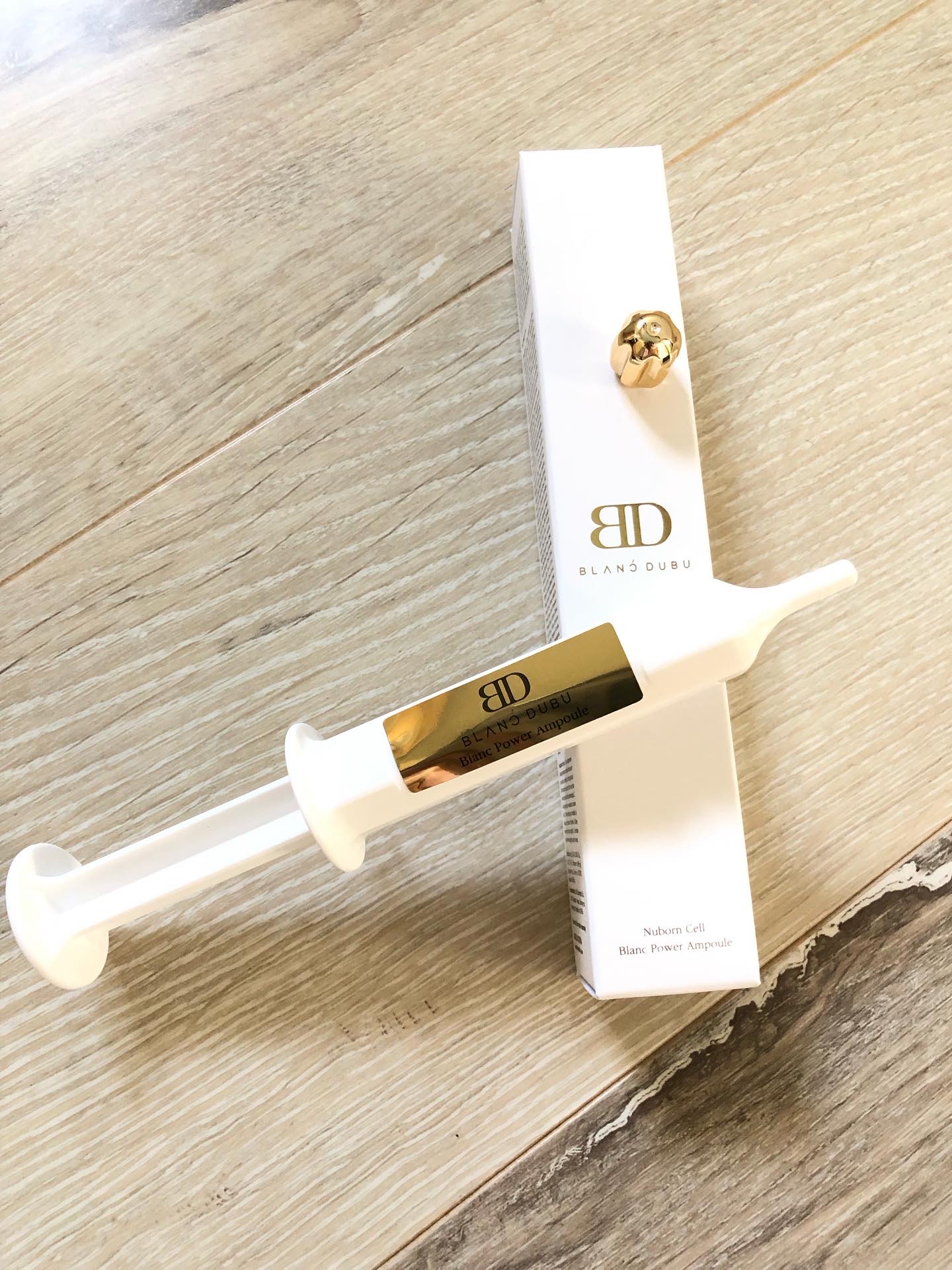 [ブランドゥブ] ヌボンセル ブランパワーアンプル/BLANC DUBU/美容液を使ったクチコミ（2枚目）