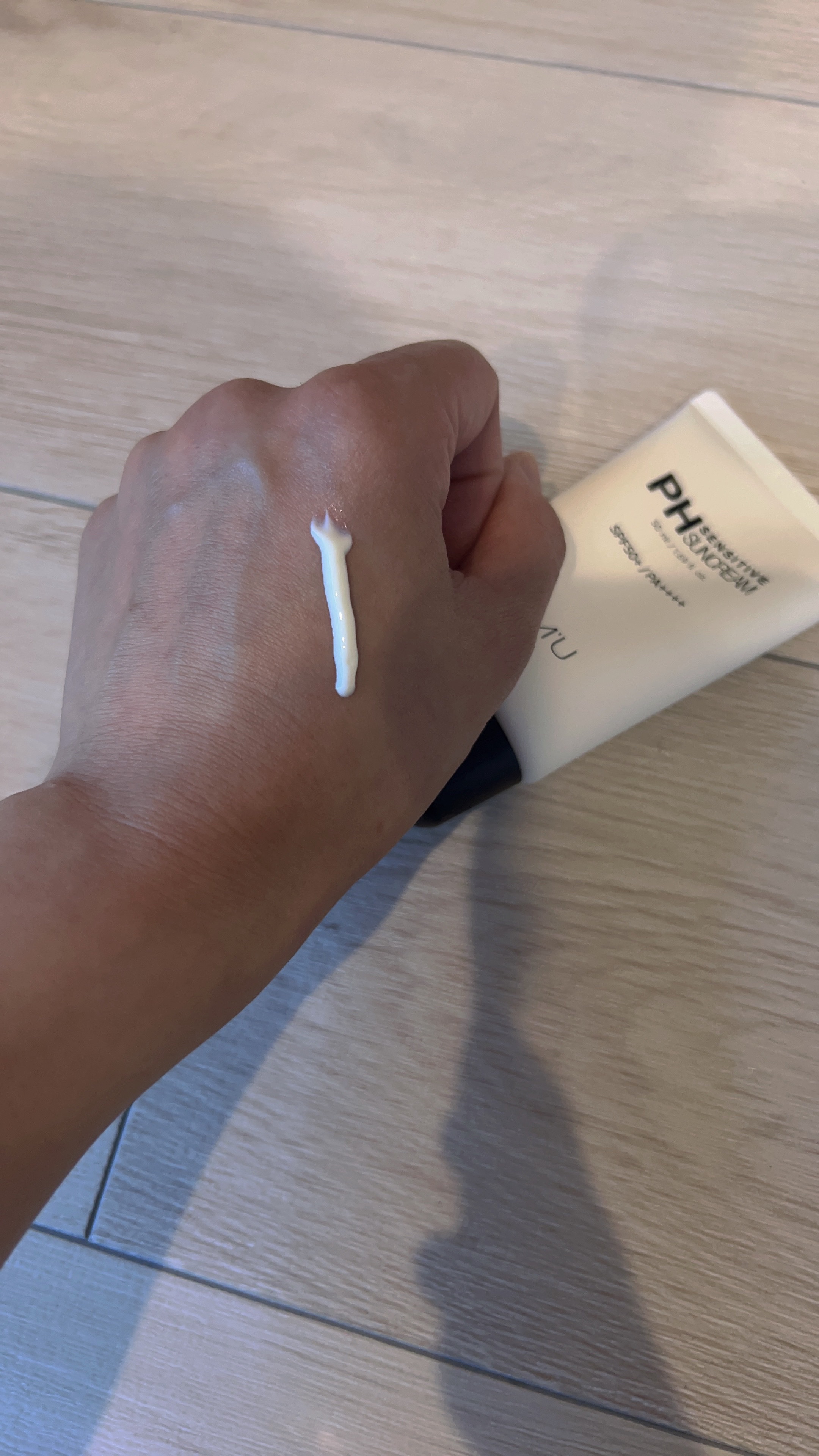 サミュ PHセンシティブサンクリーム/SAM'U/日焼け止めクリームを使ったクチコミ（3枚目）