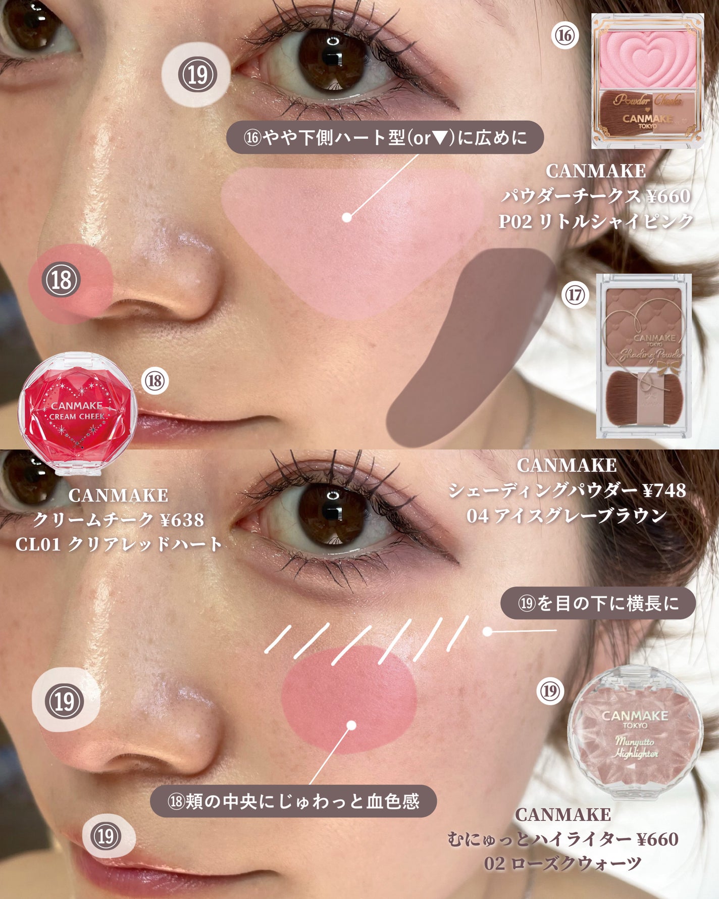 シェーディングパウダー/キャンメイク/シェーディングを使ったクチコミ(6枚目)