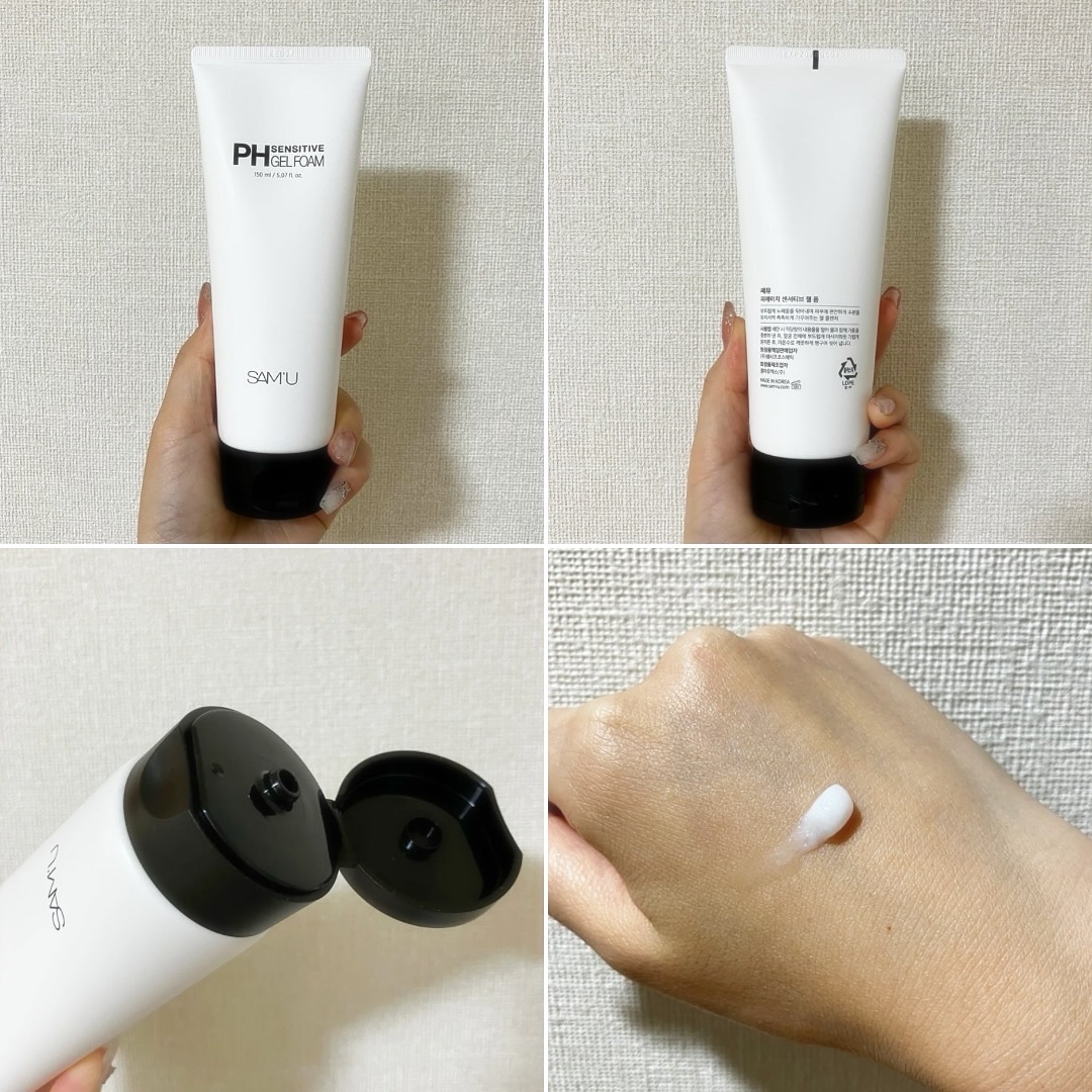 PHセンシティブジェルフォーム/SAM'U/その他洗顔料を使ったクチコミ（2枚目）
