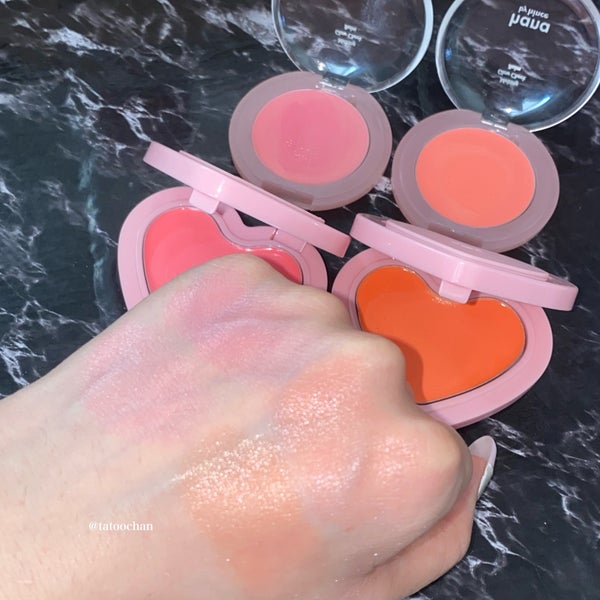 GLOWY CREAM BLUSH/AOU/ジェル・クリームチーク by タトゥーちゃん🩵ブルベ夏