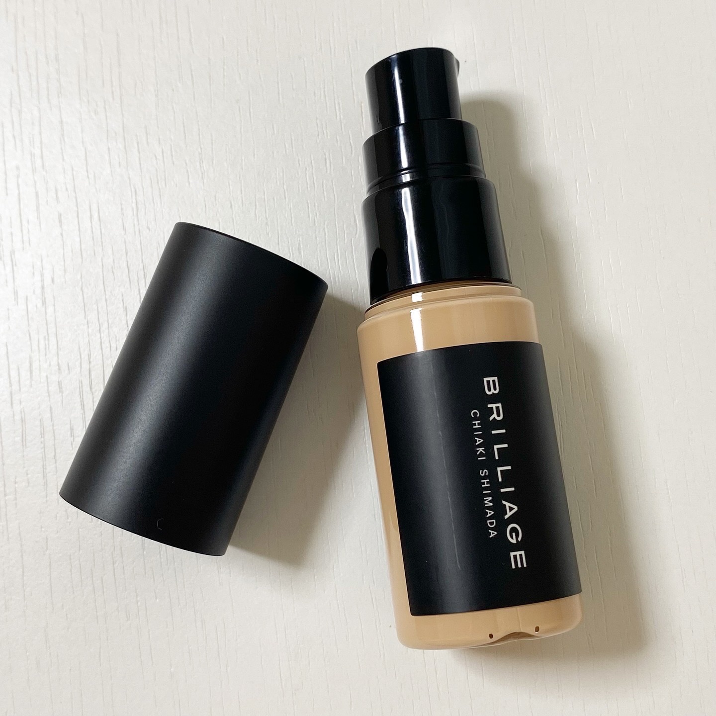 ラディアント　ロングステイ　リキッドファンデーション/ブリリアージュ/リキッドファンデーションを使ったクチコミ（2枚目）