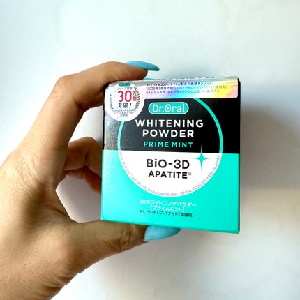 Dr.オーラル 3Dホワイトニングパウダー(プライムミント)/Dr.Oral/歯磨き粉を使ったクチコミ(1枚目)