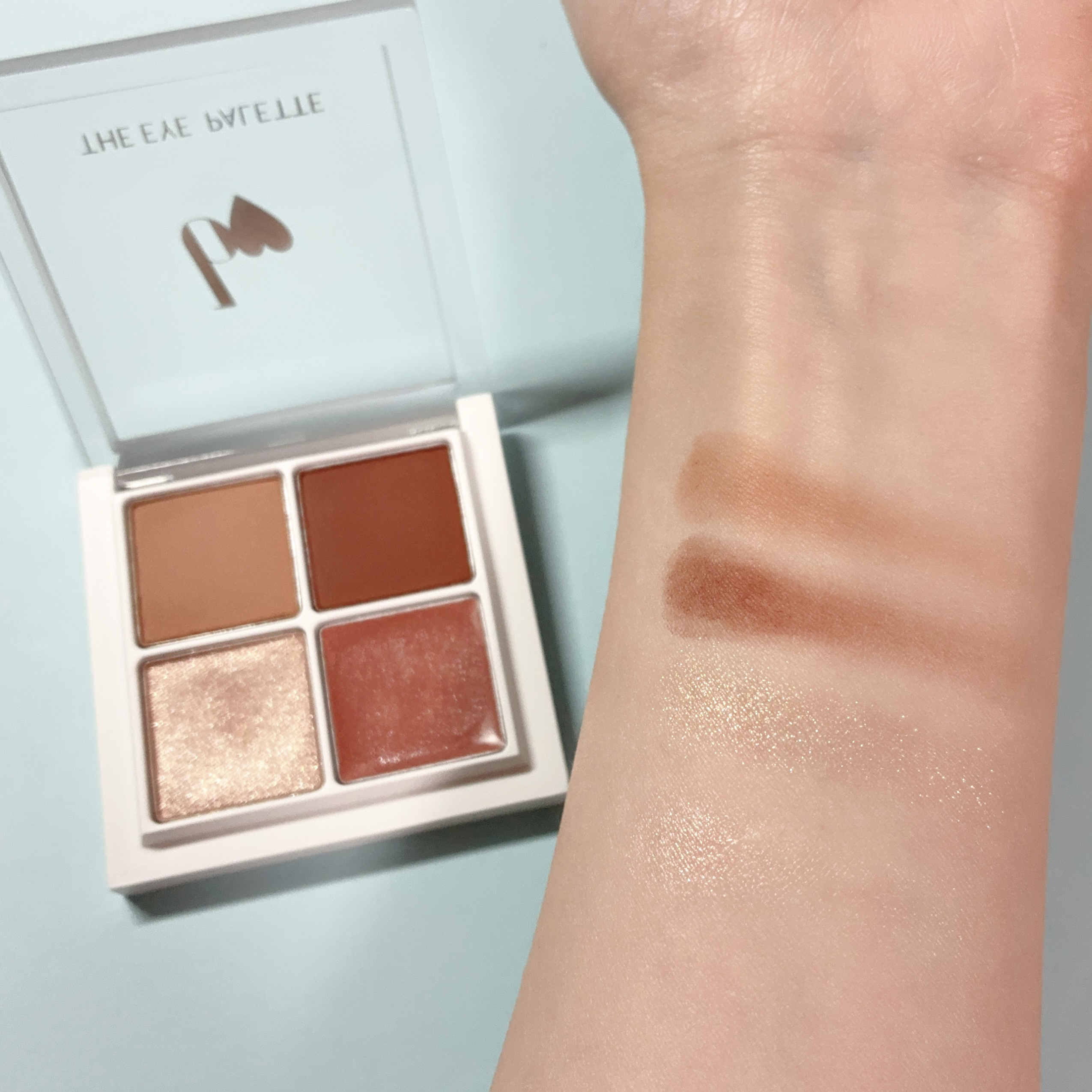 THE アイパレR/b idol/アイシャドウパレットを使ったクチコミ（3枚目）