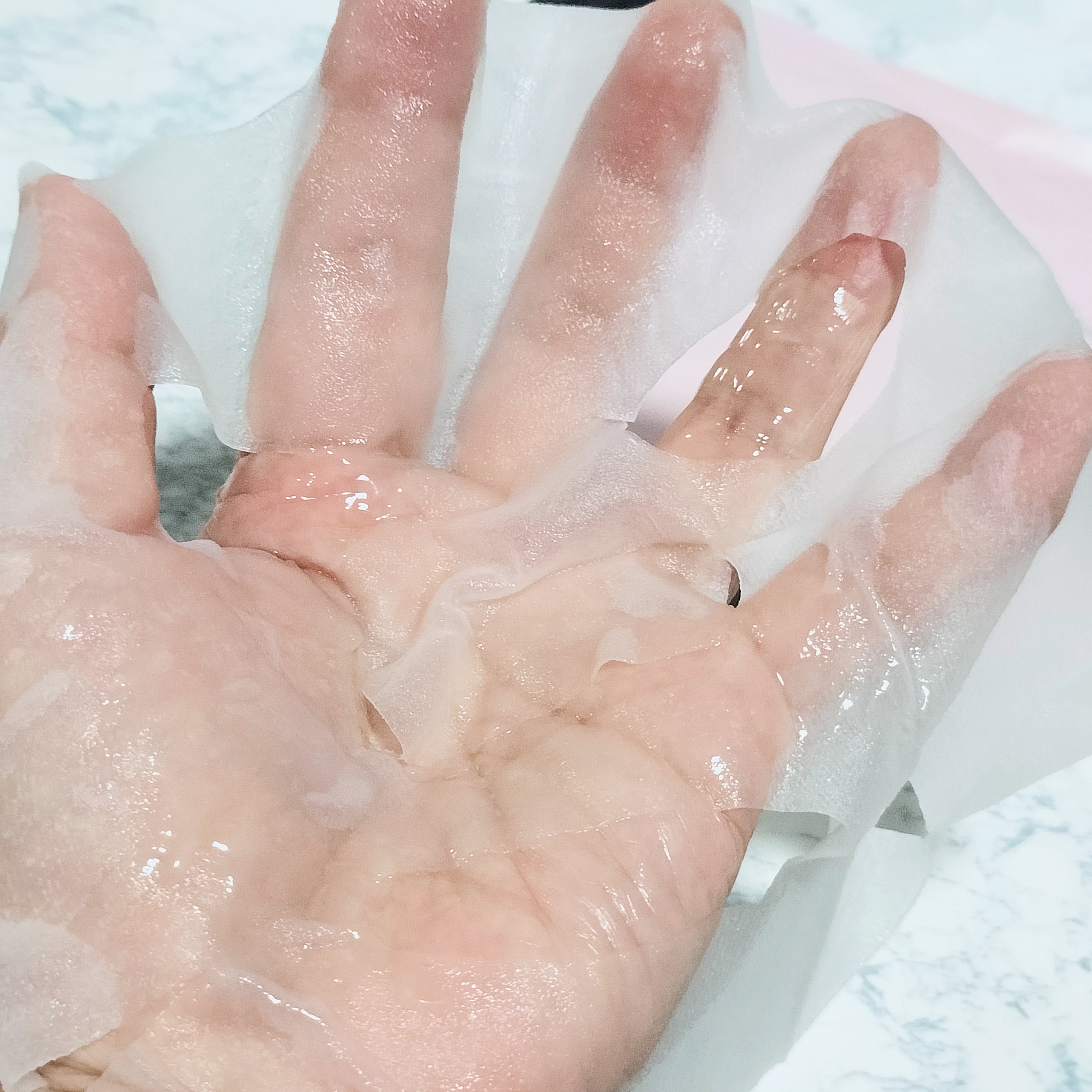 メディリフト ニードルリフトシートマスク/YA-MAN TOKYO JAPAN/シートマスク・パックを使ったクチコミ（3枚目）