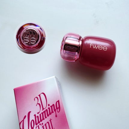 フィー 3Dボリューミングティント 02 バニラデュー/fwee/リップティントを使ったクチコミ(1枚目)