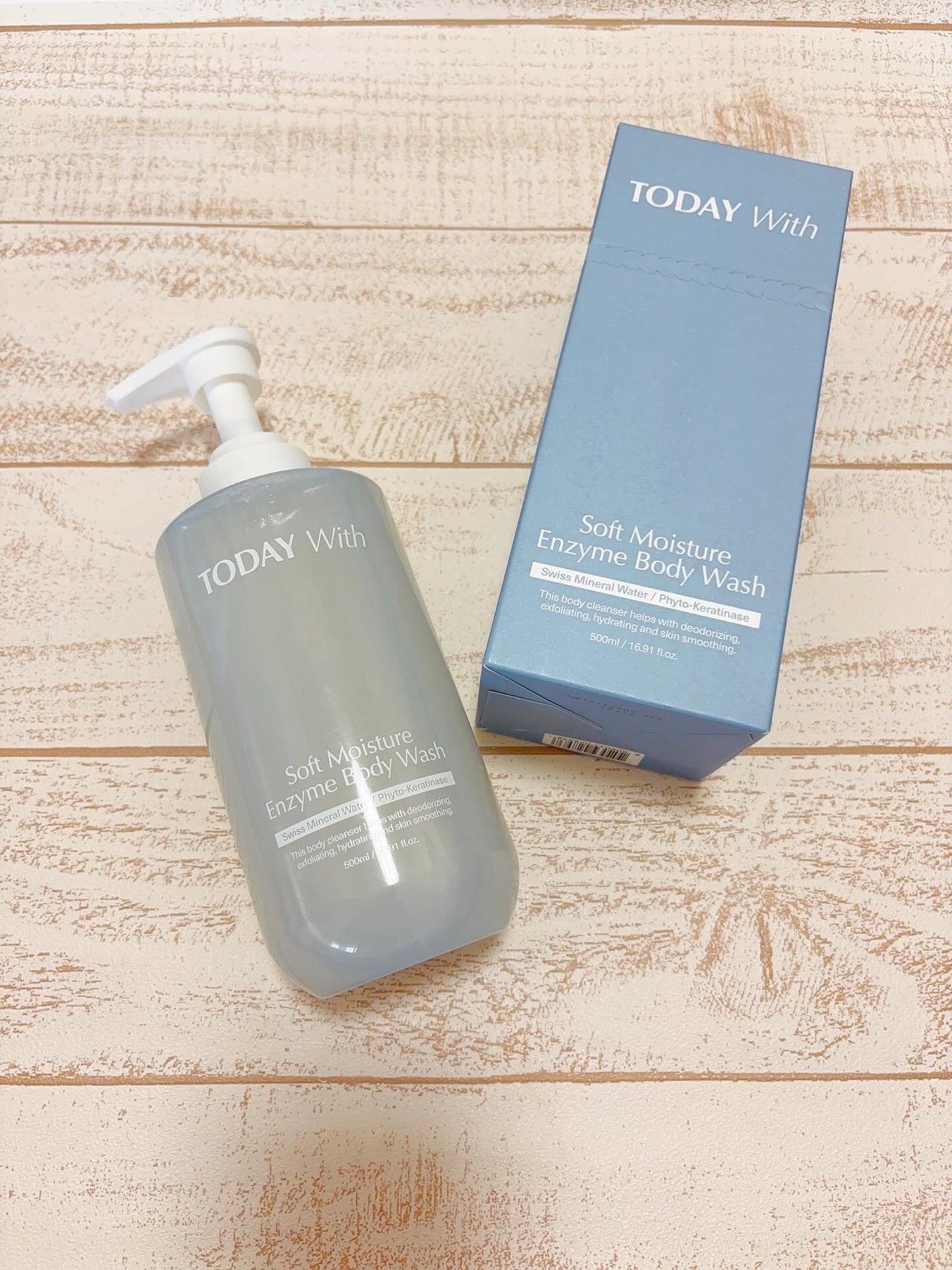 ソフトモイスチャー酵素ボディウォッシュ/TODAY With/ボディソープを使ったクチコミ(1枚目)