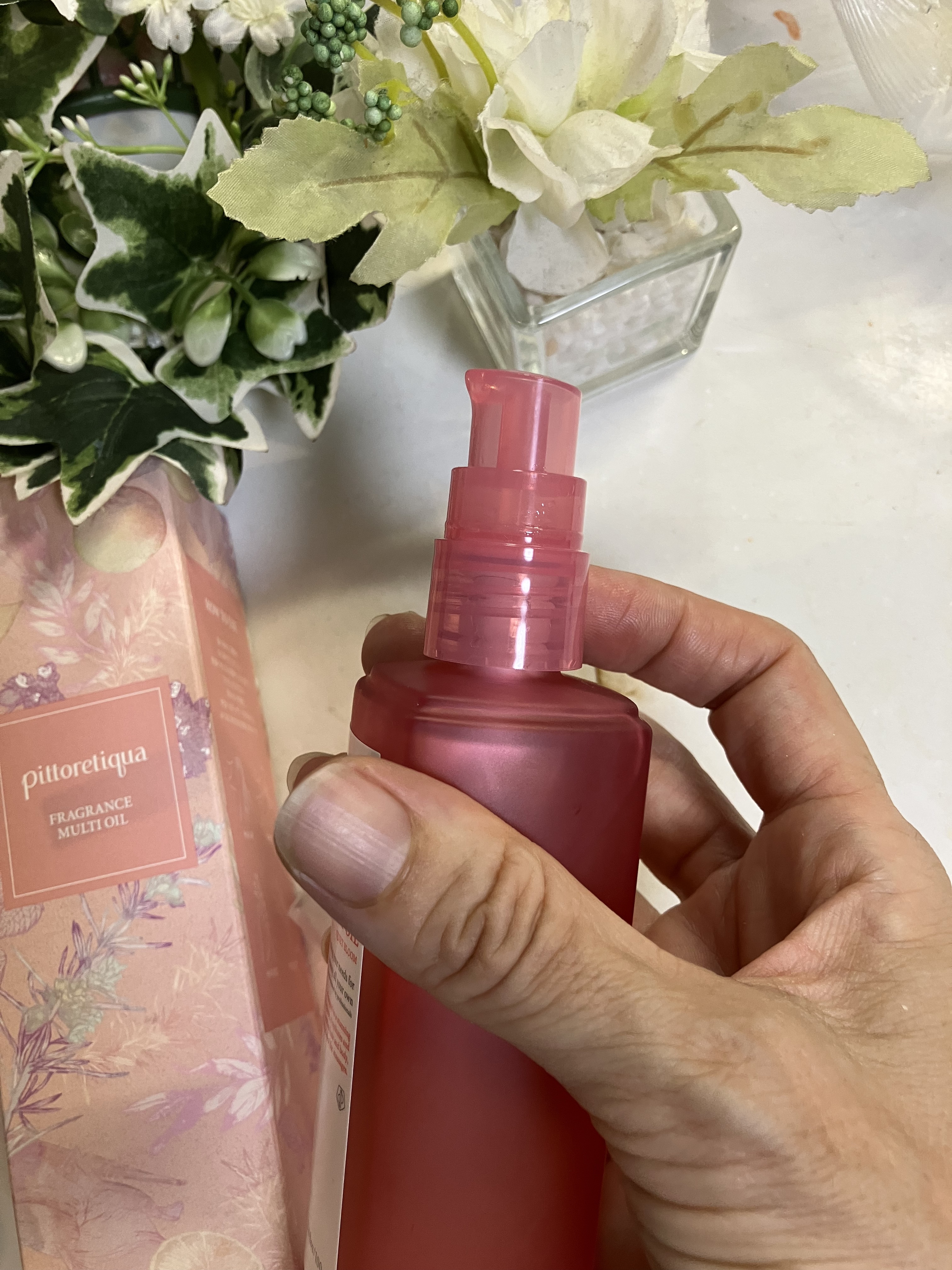 ピトレティカ フレグランス マルチオイル /pittoretiqua/ヘアオイルを使ったクチコミ（2枚目）